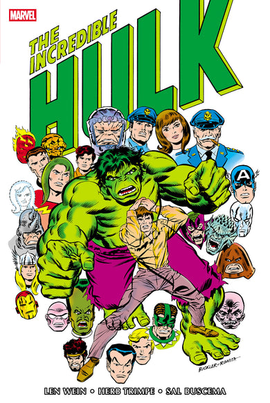 The Incredible Hulk Omnibus Vol. 4 Rich Buckler Cover cover (ISBN 9781302971281)