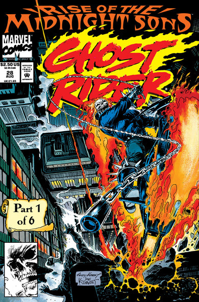 Ghost Rider: Danny Ketch Epic Collection: Rise Of The Midnight Sons cover (ISBN 9781302971861)
