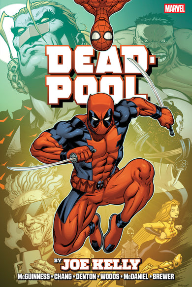 Deadpool By Joe Kelly Omnibus Ed Mcguinness Montage Cover [New Printing] cover (ISBN 9781302971946)