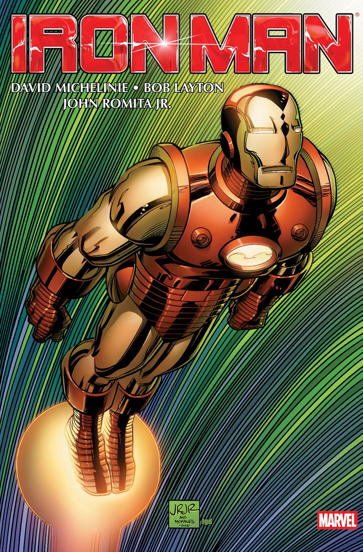 Iron Man By Michelinie, Layton & Romita Jr. Omnibus Vol. 1 John Romita Jr. Cover [New Printing] cover (ISBN 9781302971977)