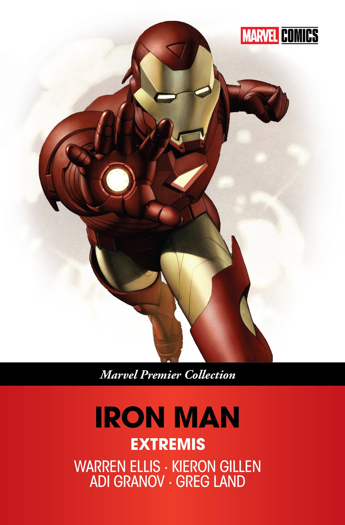 Iron Man: Extremis [Marvel Premier Collection] cover (ISBN 9781302972523)