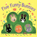 Five Funny Bunnies Board Book-Children’s Early years / early learning concepts-買書書 BuyBookBook