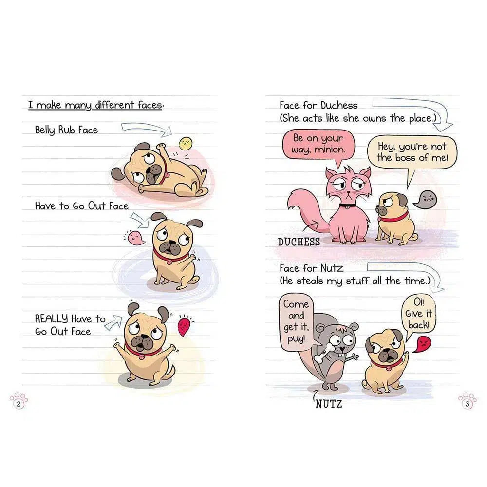 Diary of a Pug #1-4 Bundle (Branches) (4 Books) Scholastic