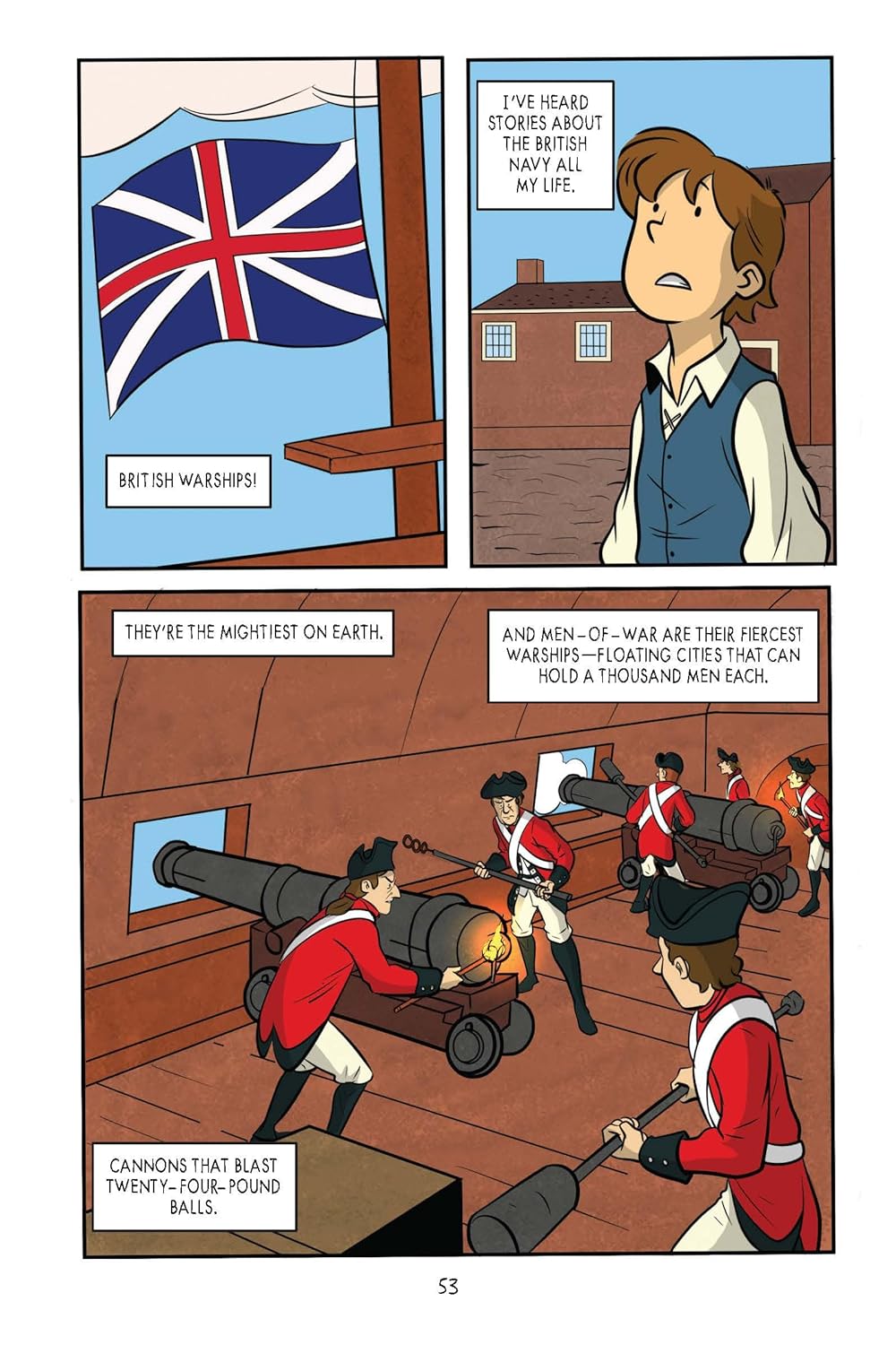 I Survived (Graphic Novel) #08 The American Revolution, 1776 (Lauren Tarshis)-Fiction: 歷史故事 Historical-買書書 BuyBookBook