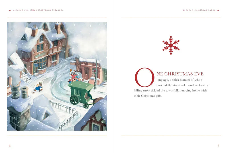 Mickey's Christmas Storybook Treasury US - Hardback