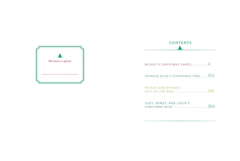 Mickey's Christmas Storybook Treasury US - Hardback