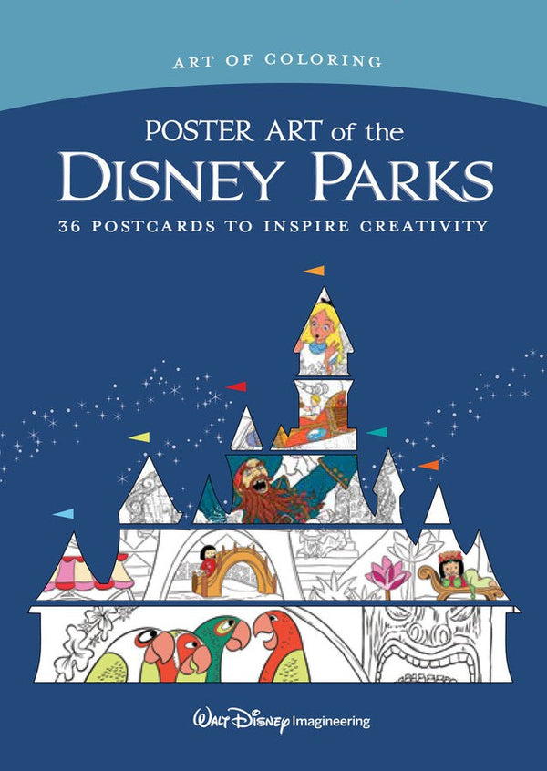 Art of Coloring: Poster Art of the Disney Parks-Family and health-買書書 BuyBookBook