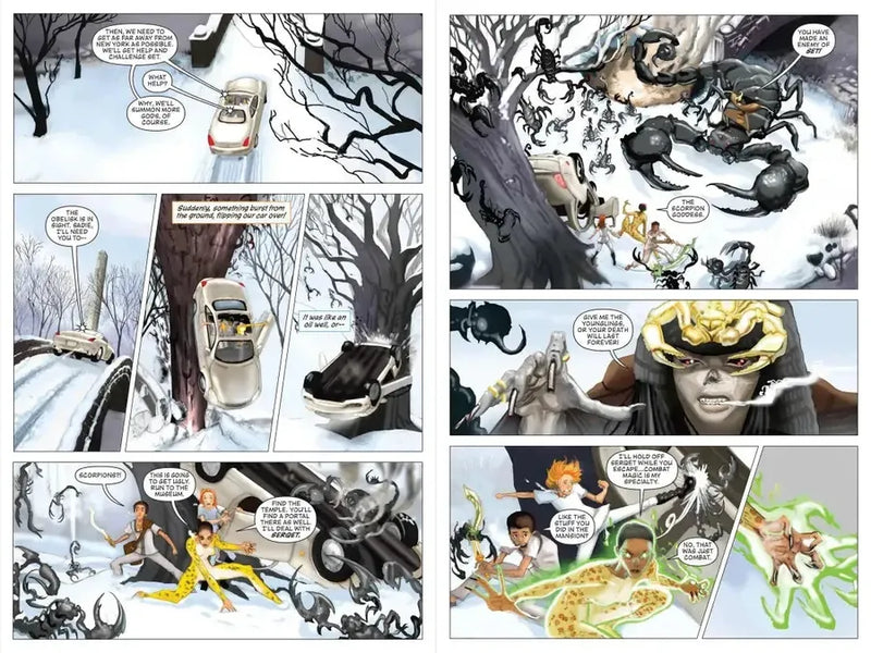 Kane Chronicles, The Paperback Box Set-The Kane Chronicles Box Set with Graphic Novel Sampler US - Multiple-component retail product, boxed