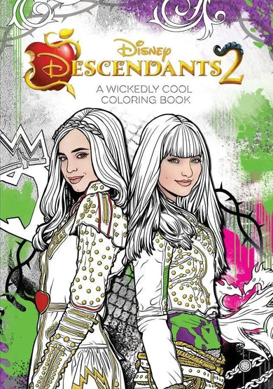 Descendants 2: A Wickedly Cool Coloring Book-Lifestyle and Leisure-買書書 BuyBookBook