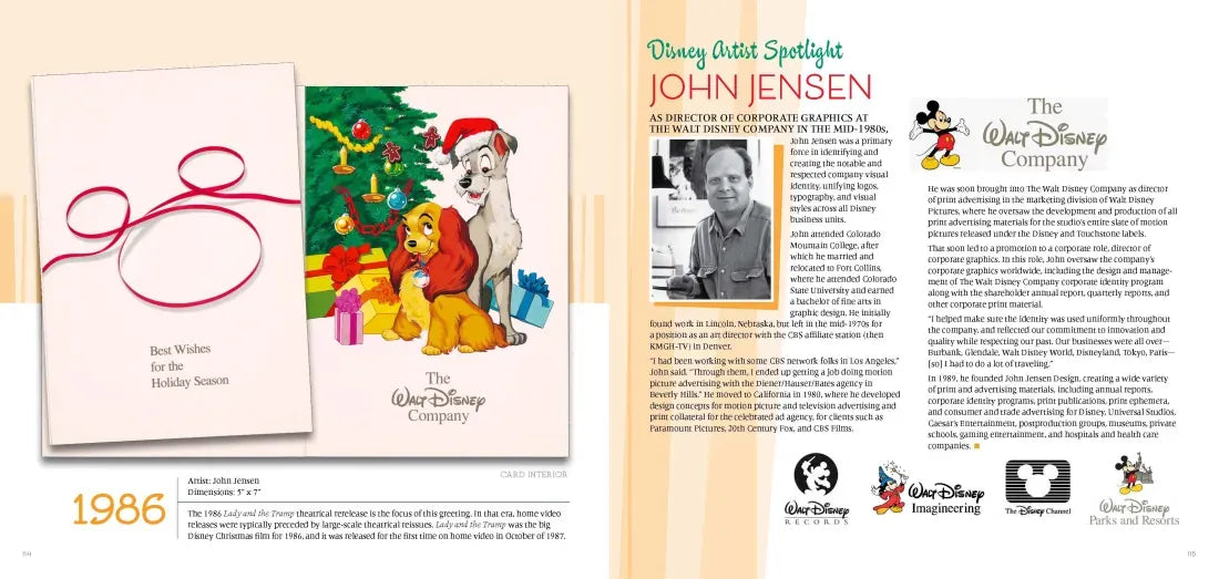 From All of Us to All of You: Disney Christmas Card, The US - Hardback