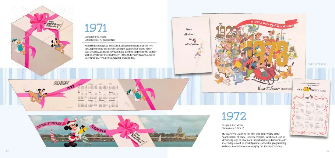 From All of Us to All of You: Disney Christmas Card, The US - Hardback
