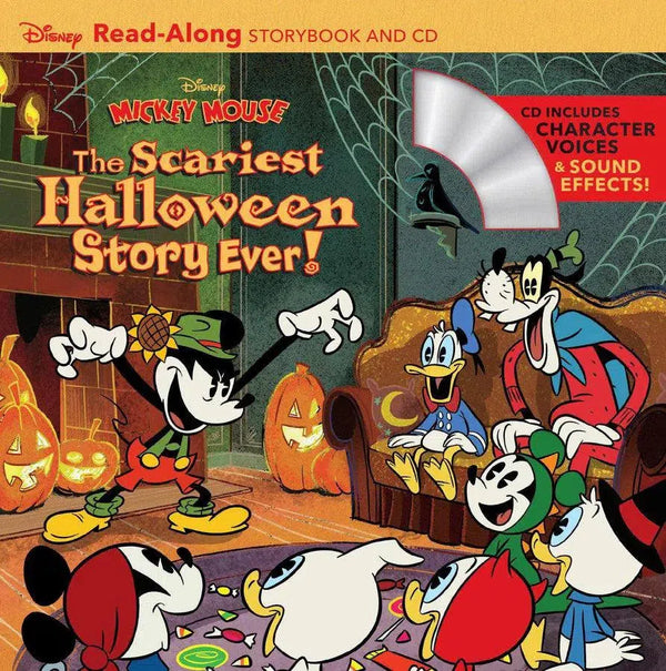 Disney Mickey Mouse: The Scariest Halloween Story Ever! ReadAlong Storybook and CD