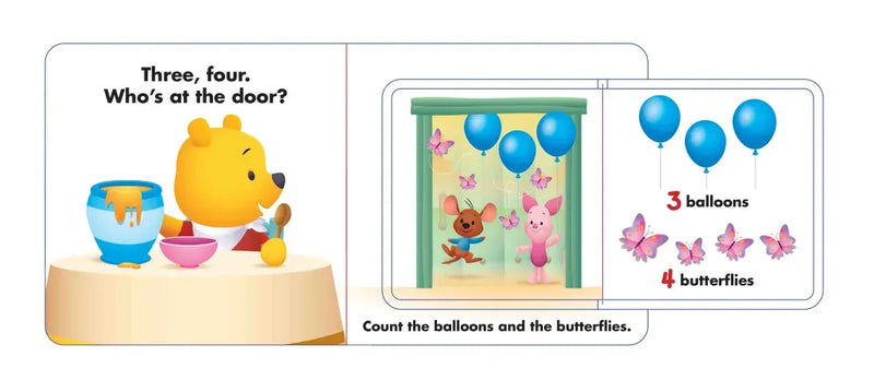 Disney Baby: One, Two, Winnie the Pooh US - Board book