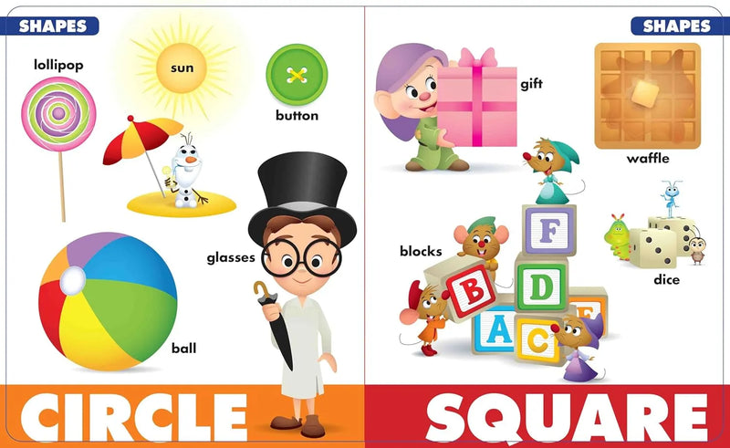 Disney Baby: First Colors, Shapes, Numbers