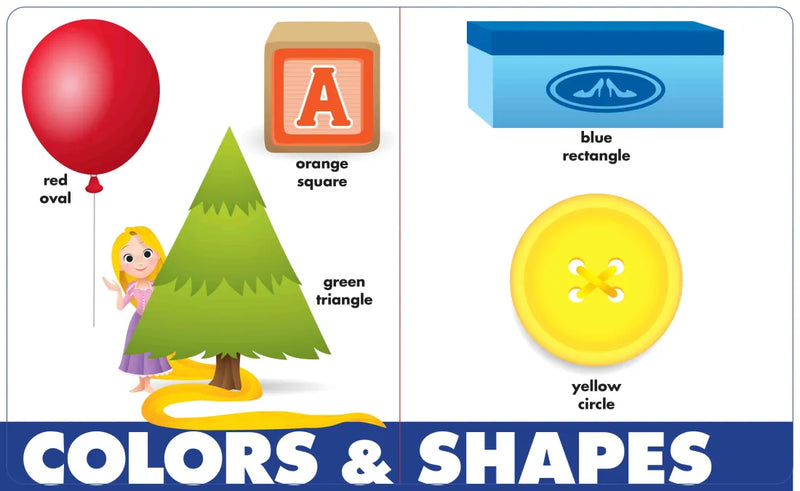 Disney Baby: First Colors, Shapes, Numbers US - Board book