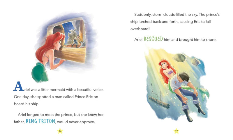 Disney Princess My First Bedtime Storybook US - Hardback