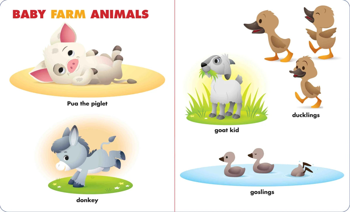 Disney Baby: Baby Animals US - Board book