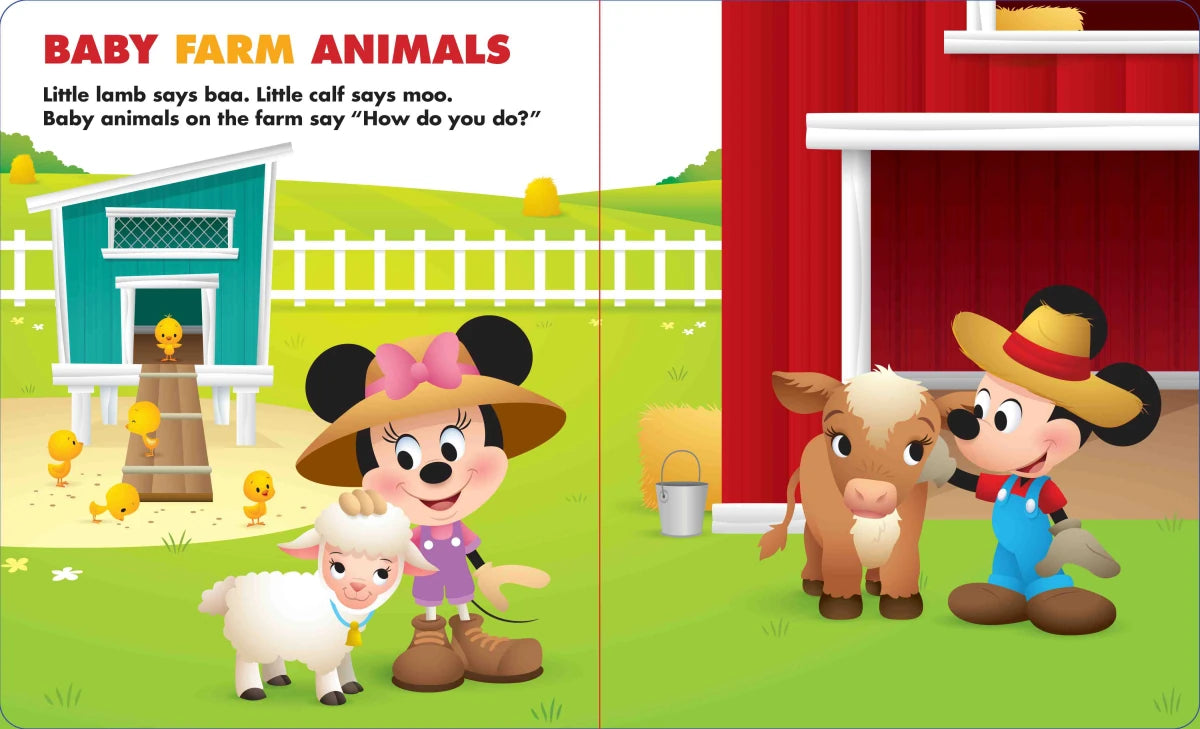 Disney Baby: Baby Animals US - Board book