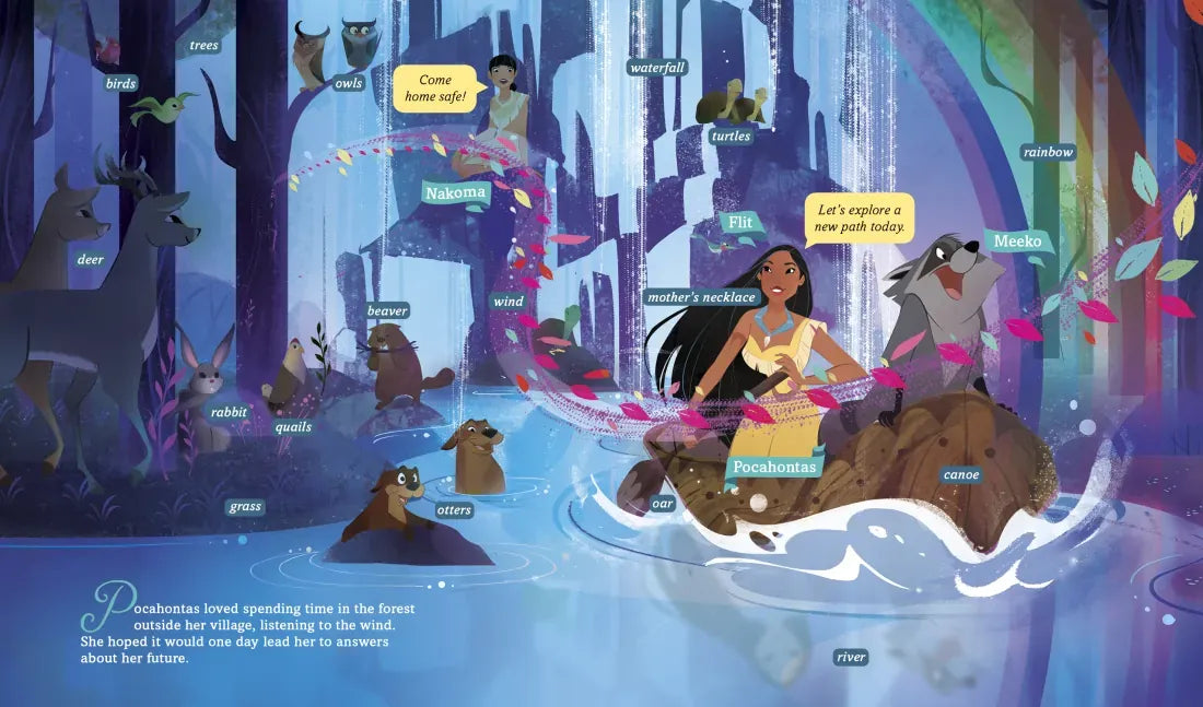 Disney Princess: Magical Worlds US - Hardback