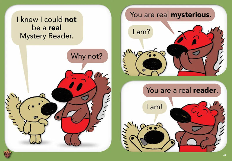 Who Is the Mystery Reader?-An Unlimited Squirrels Book US - Hardback