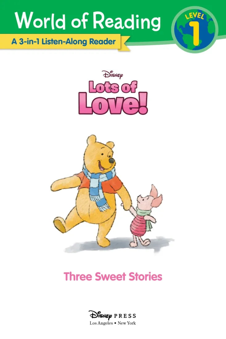 World of Reading: Disney's Lots of Love Collection 3-in-1 Listen Along Reader-Level 1 US - Paperback / softback