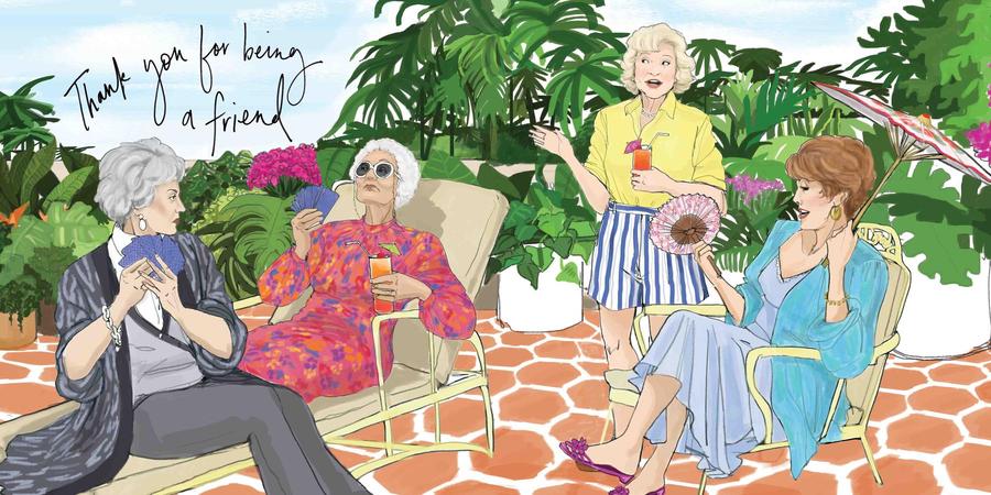 Golden Girls: Thank You For Being A Friend US - Hardback