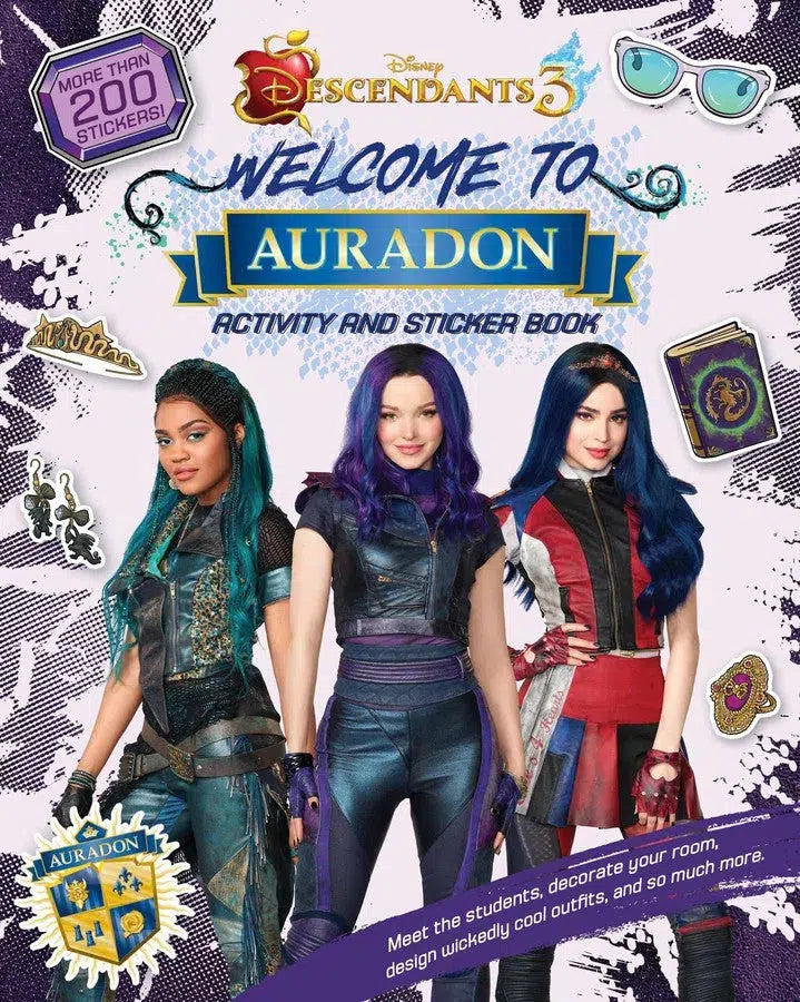 Welcome to Auradon: A Descendants 3 Sticker and Activity Book-Children’s / Teenage fiction: General and modern fiction-買書書 BuyBookBook