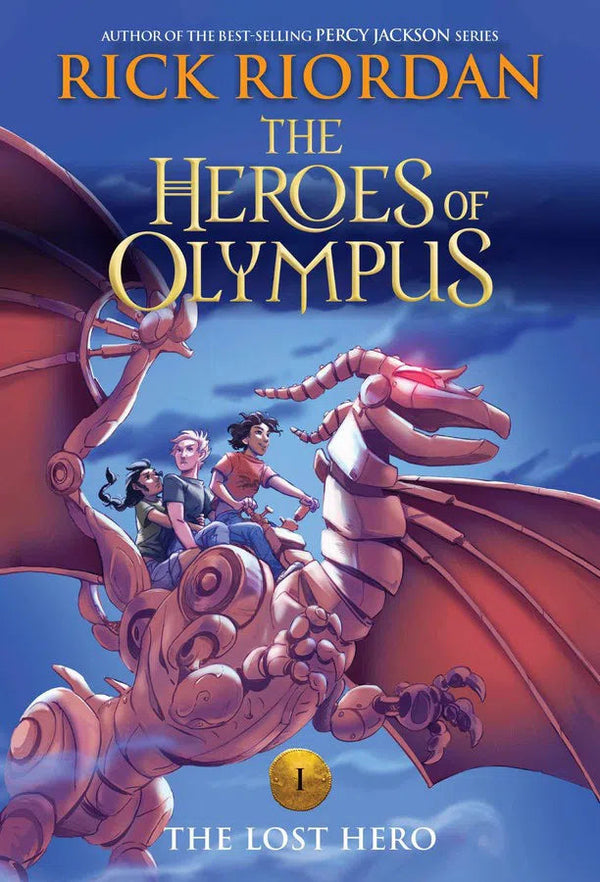 The Heroes of Olympus, Book One: The Lost Hero - (new cover)-Children’s / Teenage fiction: Classic and traditional-買書書 BuyBookBook