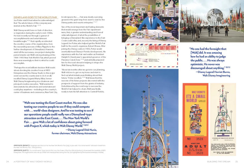 A Portrait of Walt Disney World US - Hardback