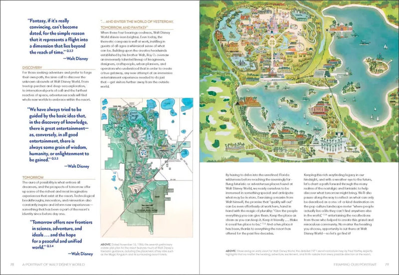 A Portrait of Walt Disney World US - Hardback