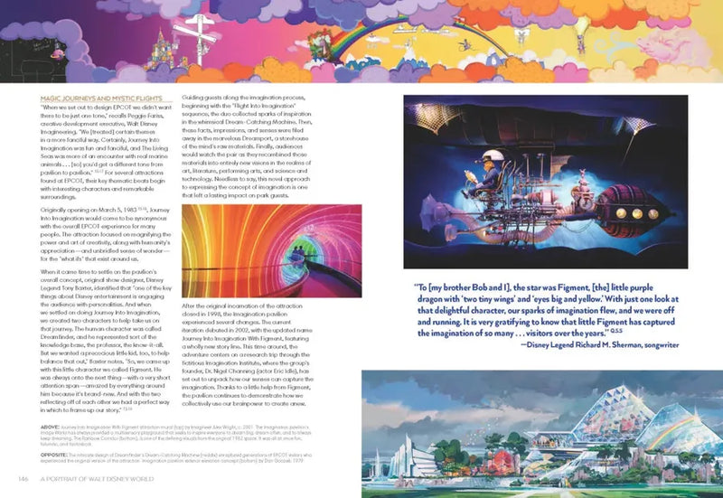 A Portrait of Walt Disney World US - Hardback