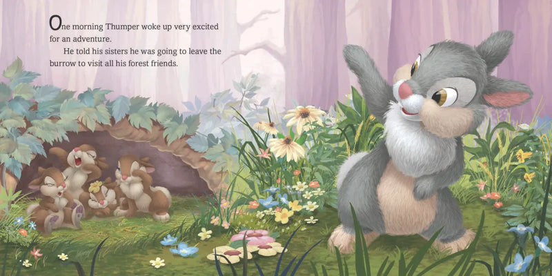 Disney Bunnies: Thumper and His Friends US - Board book