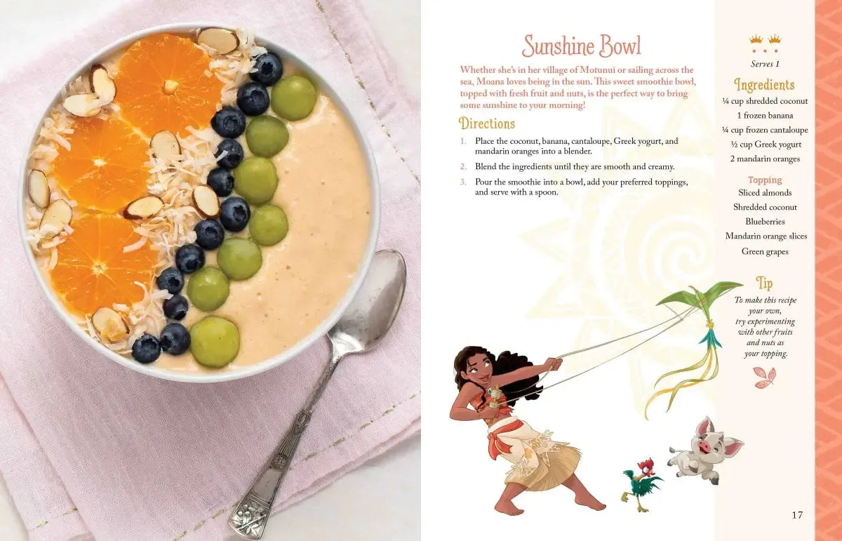 The Disney Princess Cookbook US - Hardback