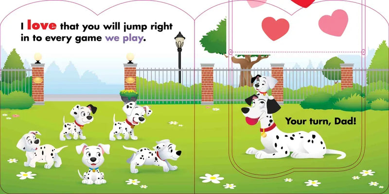 Disney Baby: I Love You, Dad US - Board book