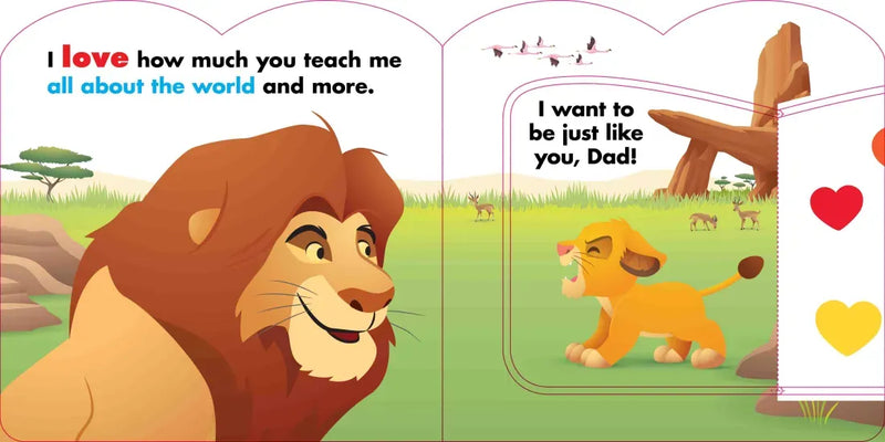 Disney Baby: I Love You, Dad US - Board book