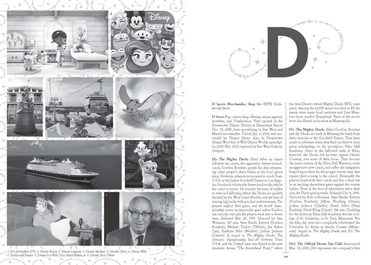 Disney A to Z: The Official Encyclopedia, Sixth Edition US - Hardback