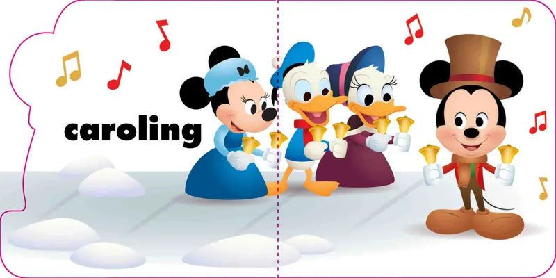 Disney Baby: Santa, Stockings, Snow US - Board book