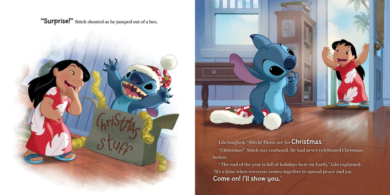 Holiday Mischief with Stitch US - Hardback