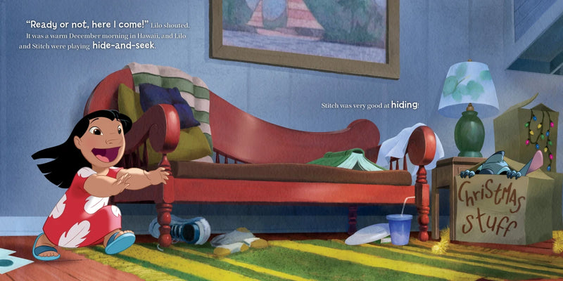 Holiday Mischief with Stitch US - Hardback