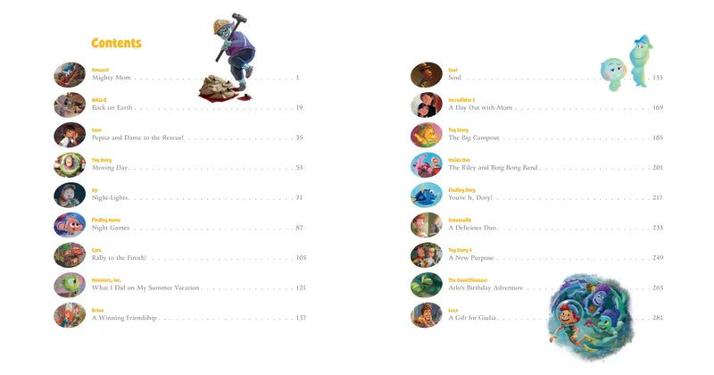 Pixar Storybook Collection US - Hardback