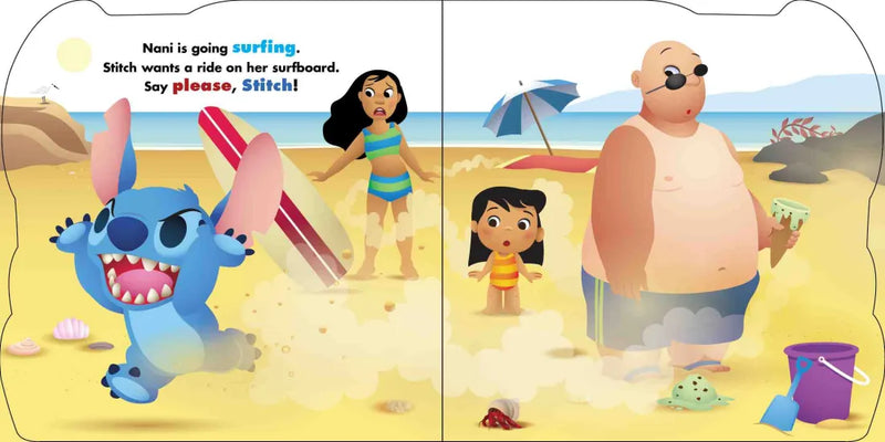 Disney Baby: Say Please, Stitch! US - Board book