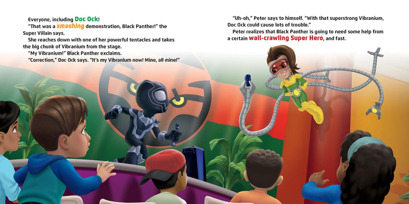 Spidey and His Amazing Friends: Panther Patience US - Paperback / softback