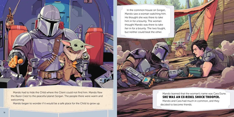 Star Wars: The Mandalorian: A Clan of Two US - Paperback / softback