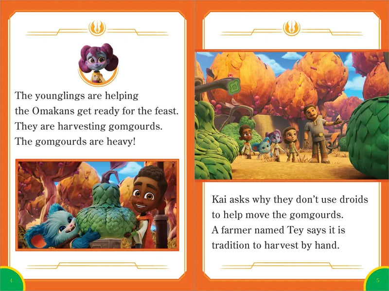 World of Reading: Star Wars: Young Jedi Adventures: The Harvest Feast US - Paperback / softback