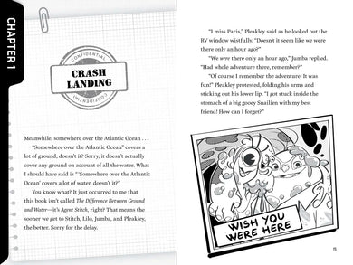 Agent Stitch: The Trouble with Toothoids US - Hardback