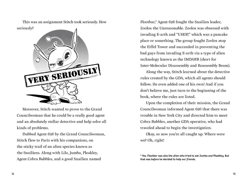 Agent Stitch: The Trouble with Toothoids US - Hardback