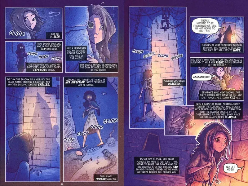 Serafina and the Black Cloak: The Graphic Novel US - Hardback