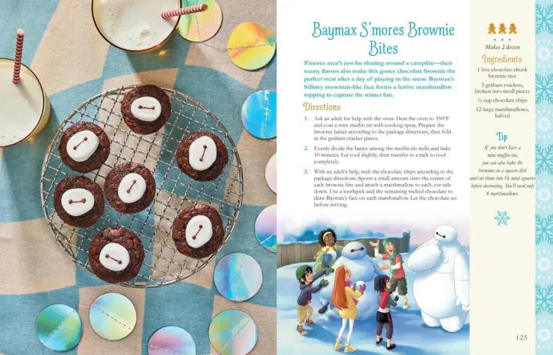 The Disney Christmas Cookbook US - Hardback