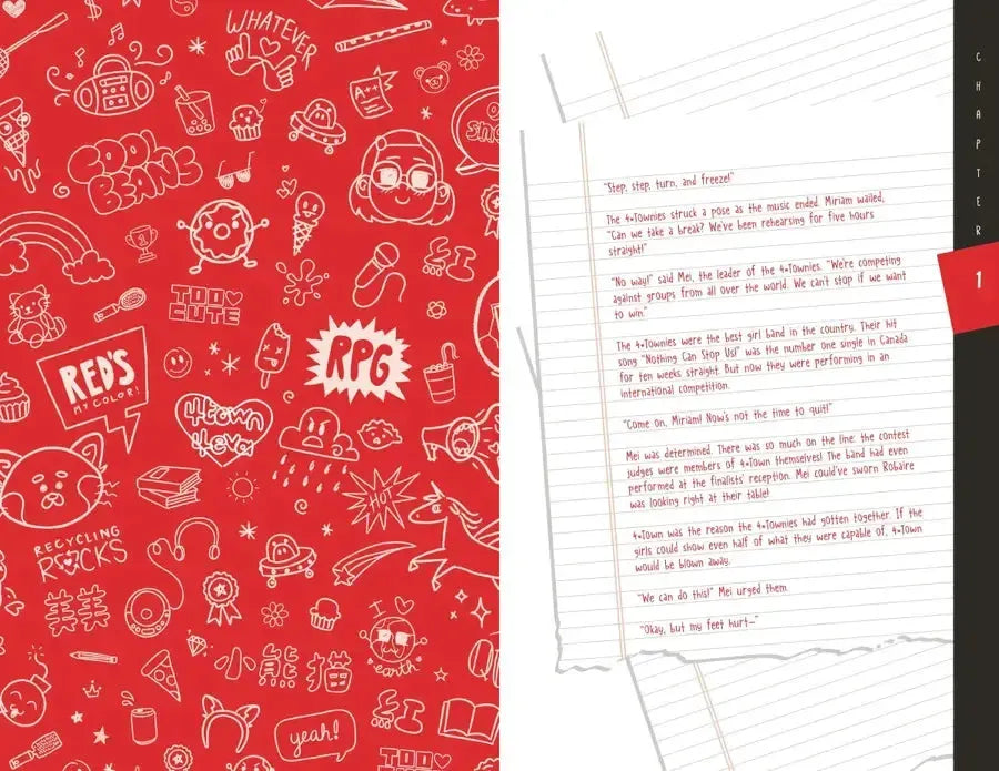 Disney/Pixar Turning Red: The Real R.P.G.: The Story of the Red Panda Girl US - Hardback