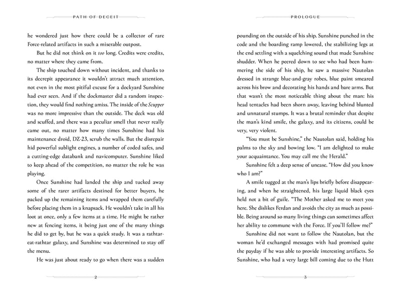 Star Wars: The High Republic: Path of Deceit US - Hardback